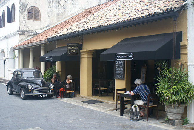 Pedlar's Inn Cafe in Galle Sri Lanka Pedlar's Inn Cafe