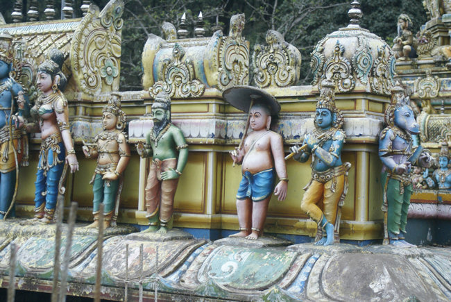 statues at Nuwara Eliya Sita Eliya Hindu Temple Sita Eliya Hindu Temple