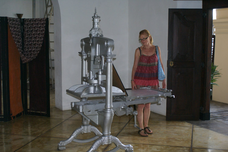 The Fort Printers Hotel in Galle Sri Lanka printing press Fort Printers Hotel