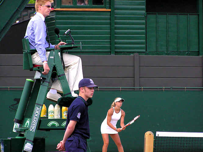 Wimbledon Lawn Tennis Championship umpire Wimbledon Lawn Tennis Championship ball boy