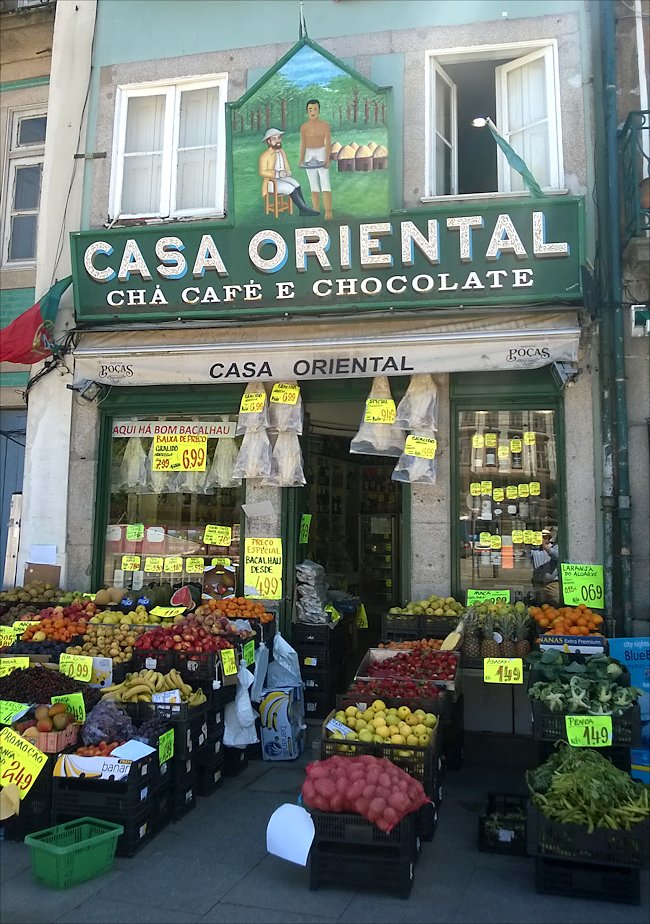 Casa Oriental traditional Grocery Store sign Casa Oriental shop sign