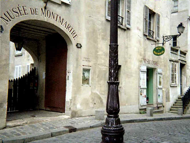 The Montmartre Museum in Paris France Musee de Montmartre