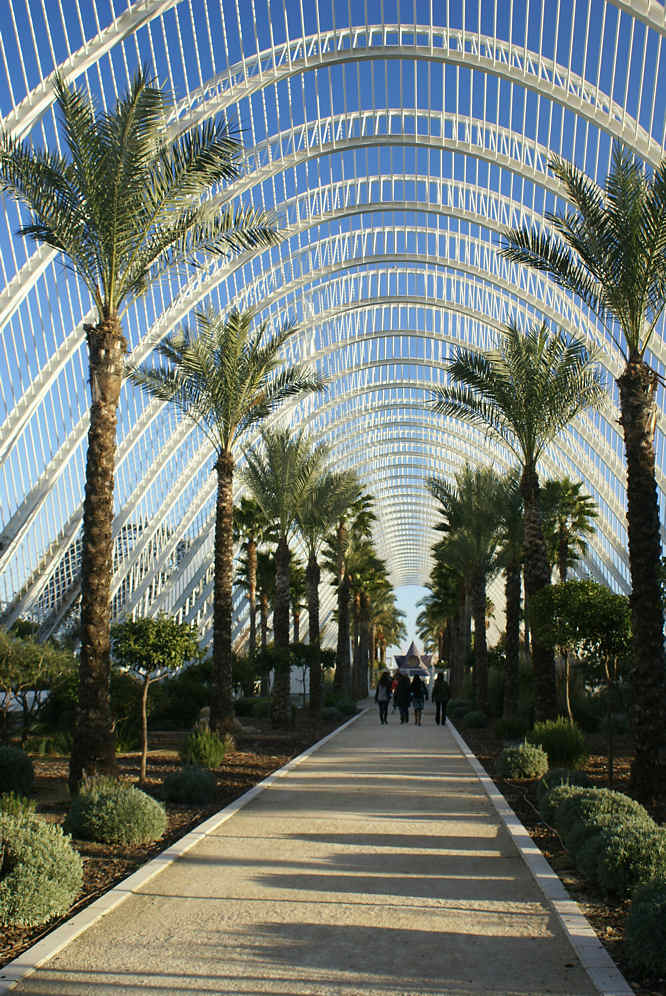 L'Umbracle - covered garden 