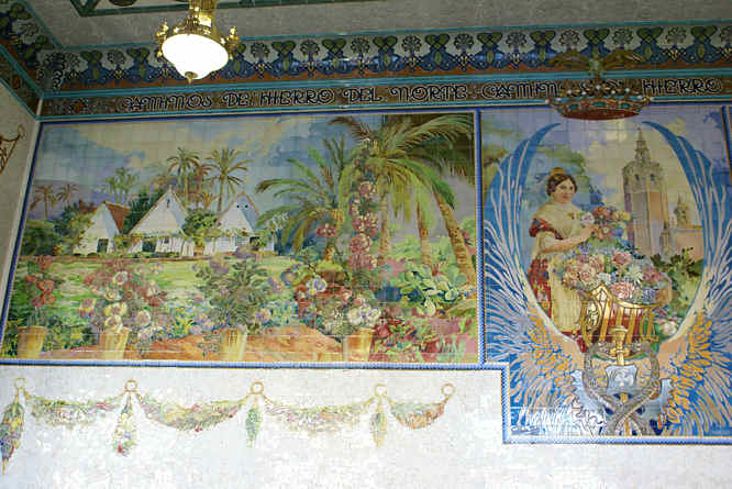 Valencia Estacion del Norte interior
