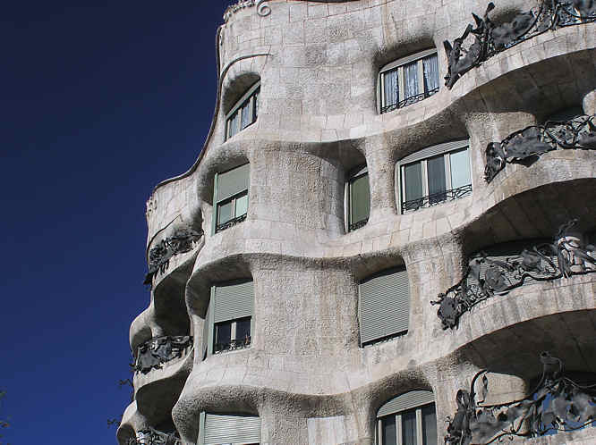Photo of the Gaudis Casa Mila