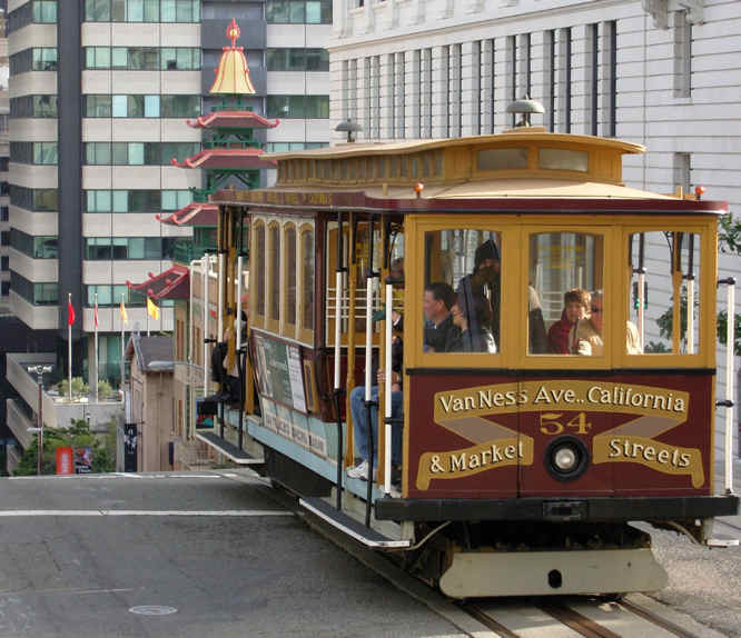 San Francisco cable cars