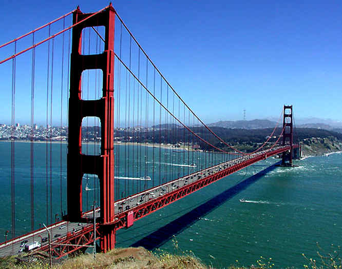 San Francisco Golden Gate Bridge 