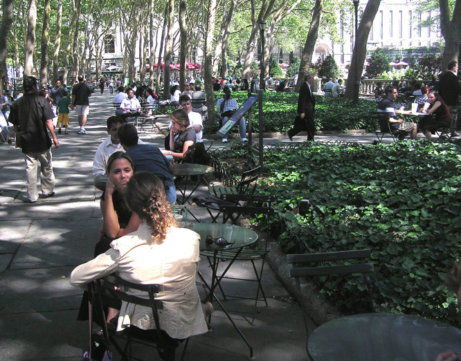 Bryant Park in NY