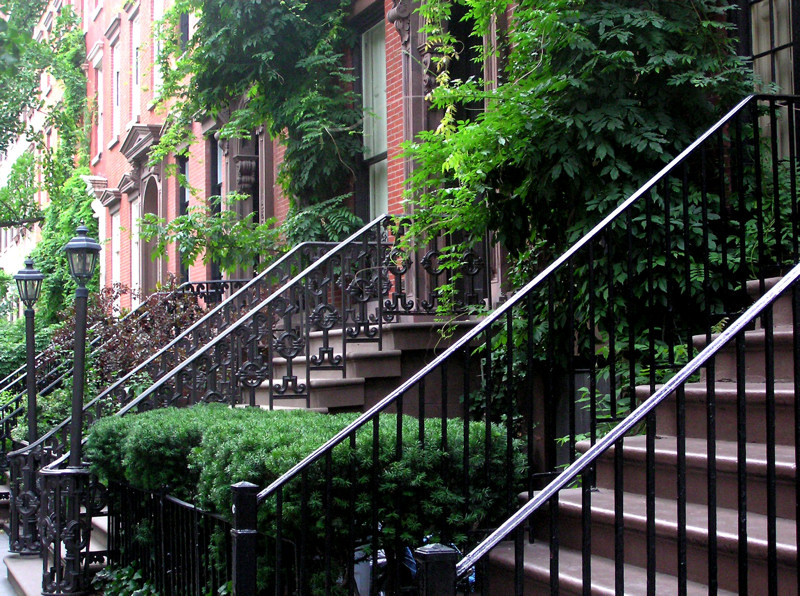Greenwich Village red brick houses