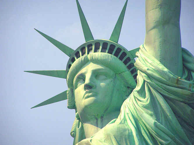 the statue of liberty 