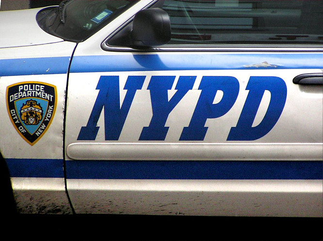 New York police photo takenon a holiday vaccation to Manhattan NYPD police car