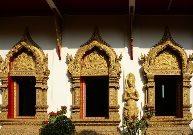 Chiang Mai Wat Pan On Temple Thailand Wat Pan On Temple