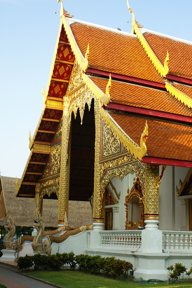 Chiang Mai Wat Phra Sing Waramahawihan Temple Thailand Monastery of the Lion Buddha