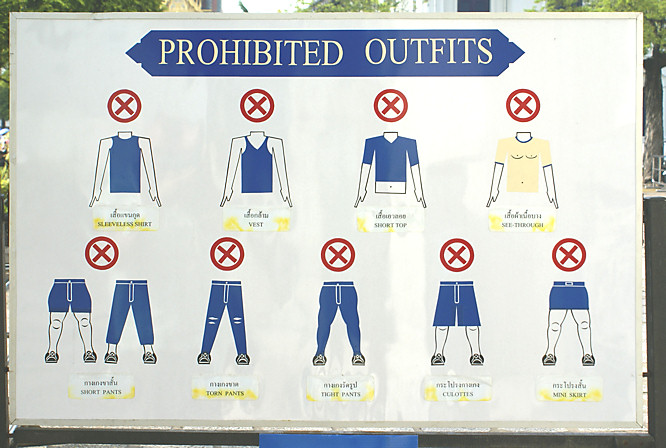 Bangkok Tickets and Dress code in the Thai Royal Grand Palace Dress code in the Thai Royal Grand Palace