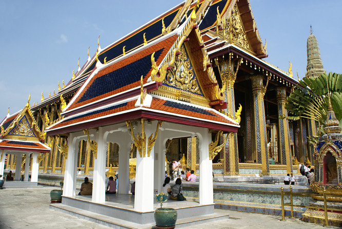 Photo taken of Wat Phra Kaew - Temple of the Emerald Buddha Bangkok Thai Royal Grand Palace Wat Phra Kaew