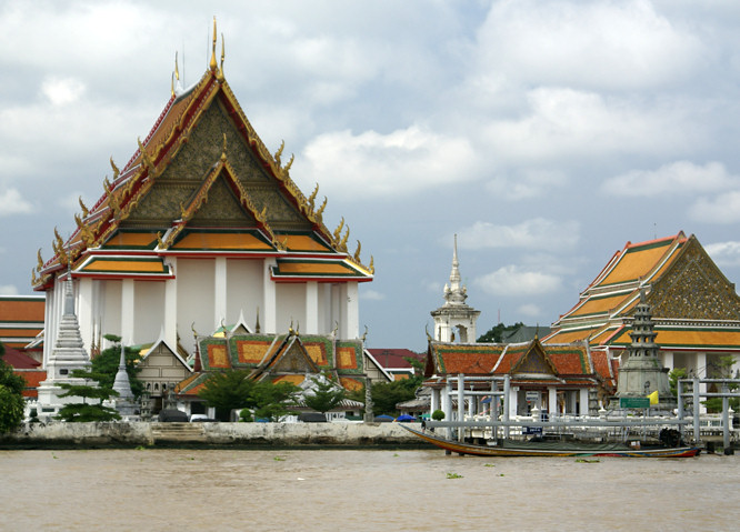 Wat Rakhang Kositaram Temple of the Bell in Bangkok Thailand Wat Rakhang Kositaram Temple
