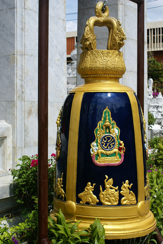 The Bell of Wat Rakhang Kositaram Temple in Bangkok Thailand Bell of Wat Rakhang Kositaram Temple