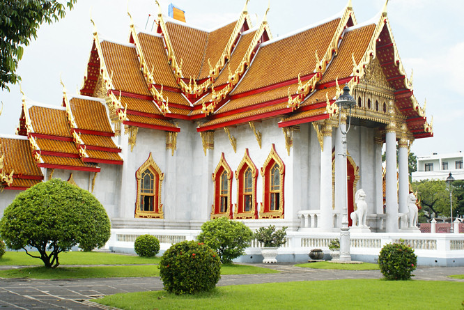 Bangkok Wat Benchamabophit the Marble Temple Benchamabophit temple