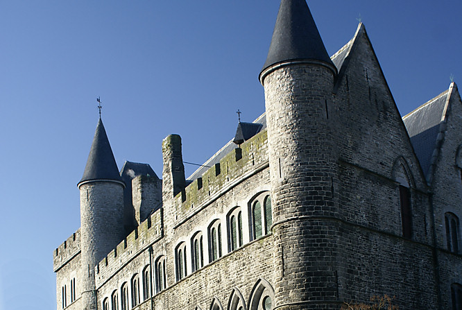Ghent Geeraard de Dulvelsteen - Gent Chateau de Gerard le Diable Ghent Castle of Gerald the Devil