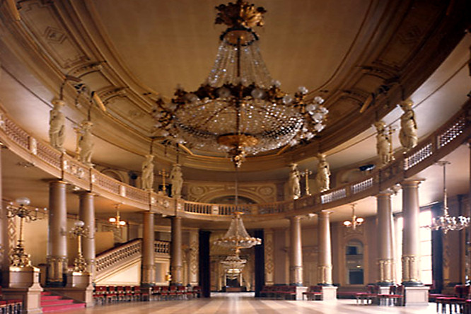 Ghent Vlaamse Opera House saloon Flanders Opera foyer