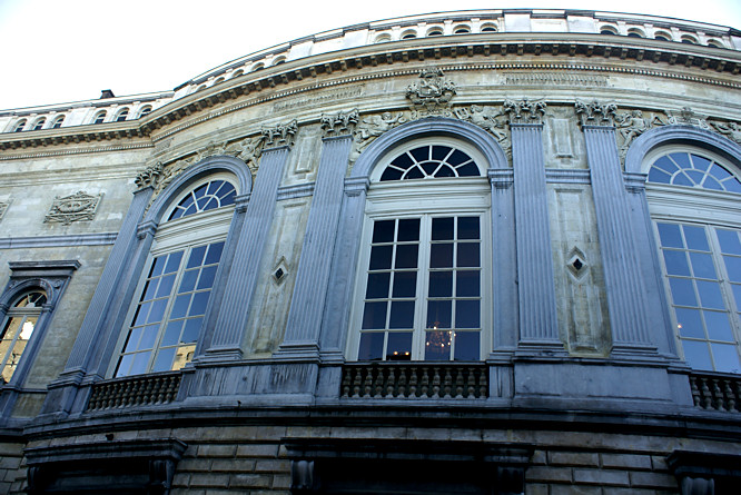 Exterior of the Ghent Vlaamse Opera House Flanders Opera house building