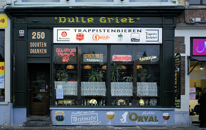 Ghent De Dulle Griet Pub Vrijdagmarket Ghent De Dulle Griet bar in Ghent