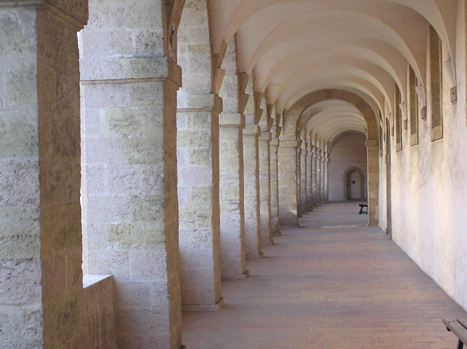 La Vieille Charite Marseille arched walkways