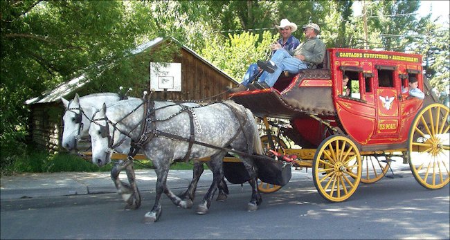 Jackson Hole stagecoach