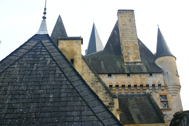 Photo of the village of Saint-Leon-Sur-Vezere in the Dordogne France Saint-Leon-Sur-Vezere