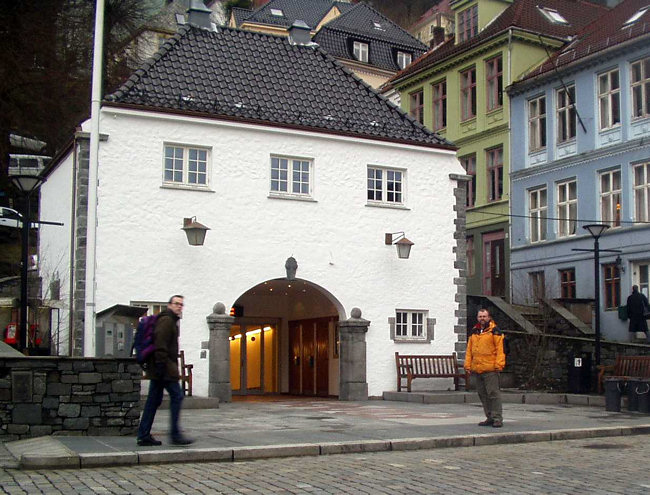 Floyen Mountain Floibanen Funicular Railway