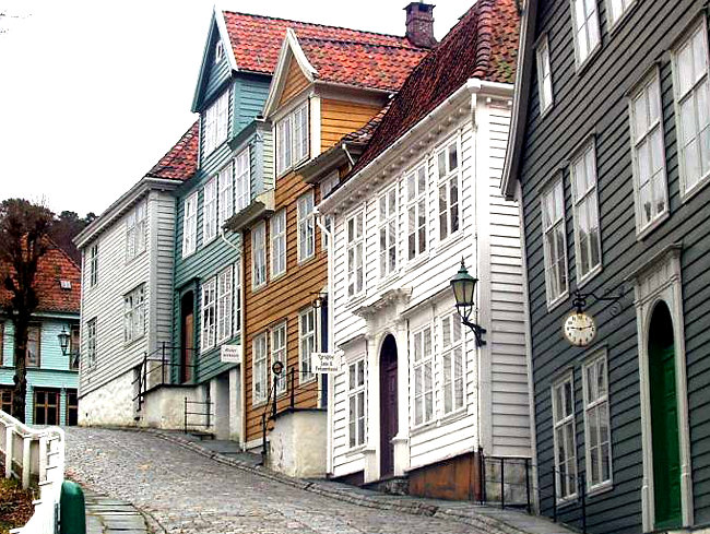 The Old Bergen Museum in Norway Old Bergen Museum