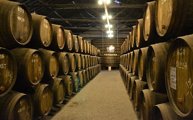 Taylors Port vineyards in Portugal