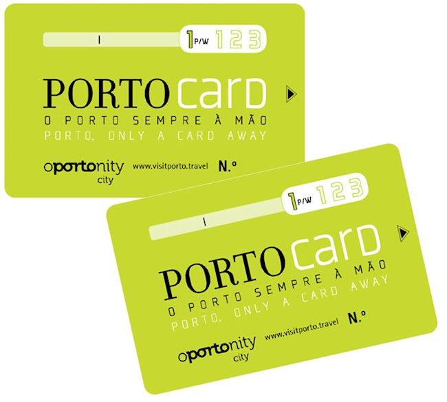 the Portocard Porto travel and discount card