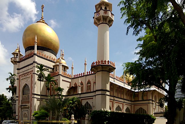 The Sultan Mosque in the Arab Street area of Singapore Arab Street Sultan Mosque
