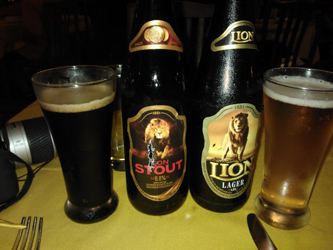 Sri Lankan Lion Beer Larger and Stout Sri Lankan Lion Beer