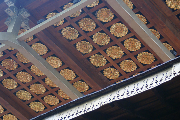 decorated ceiling of the shrine of the Sacred Tooth Relic Sri Dalada Maligawa Sacred Tooth Relic Sri Dalada Maligawa