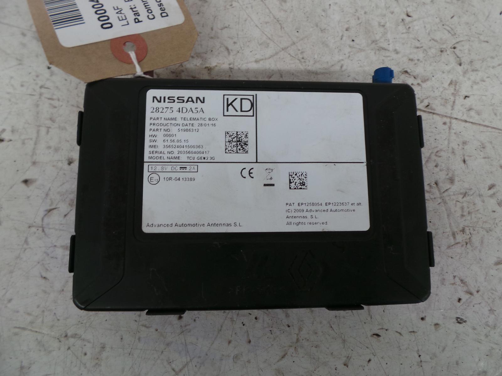 Nissan telematic box