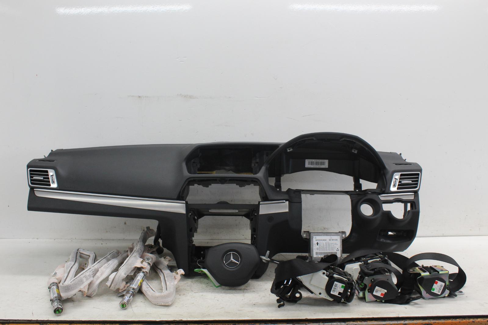 2015 MERCEDES E CLASS Airbag Kit Parts Driver Passenger Dash Airbags
