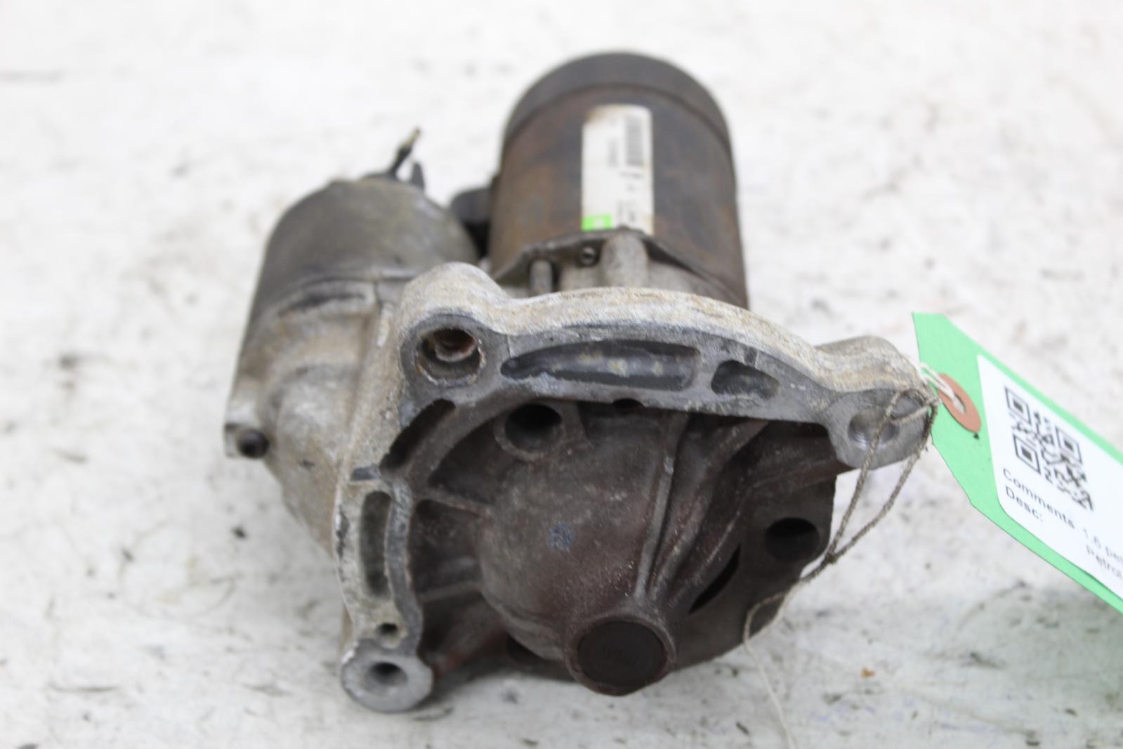 2001 PEUGEOT 206 1587cc Petrol Automatic Valeo Starter Motor 510685 eBay