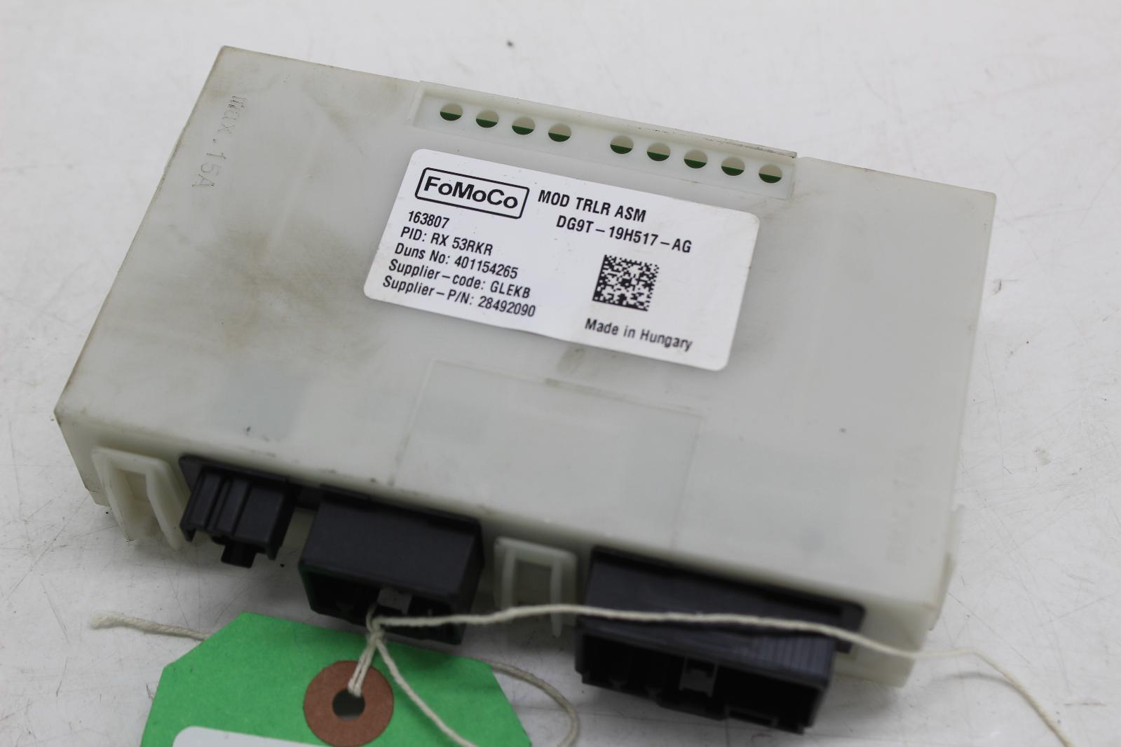 2017 FORD RANGER 3198cc Diesel ECU Trailer Brake Control Module Unit