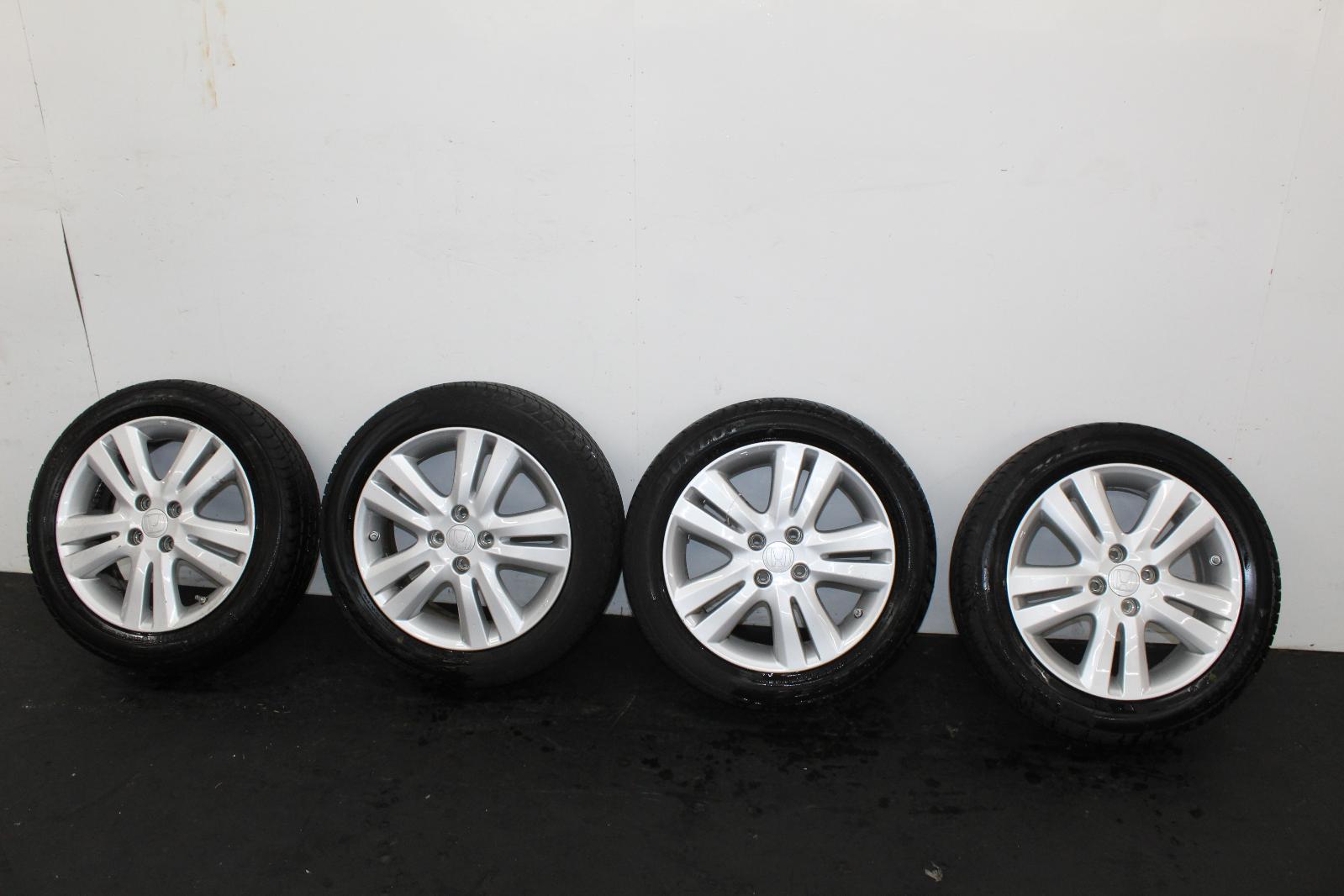 2015 Honda Jazz Set of 4 16" Alloy Wheels & Tyres 6Jx16 ET53 PCD 4x100 eBay