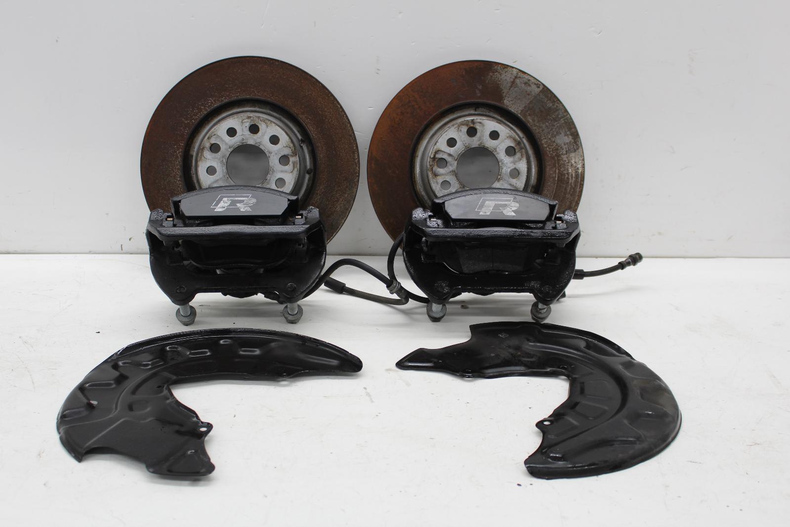 2017 MK7 VOLKSWAGEN GOLF R Front Left & Right Brake Caliper & Disc Kit