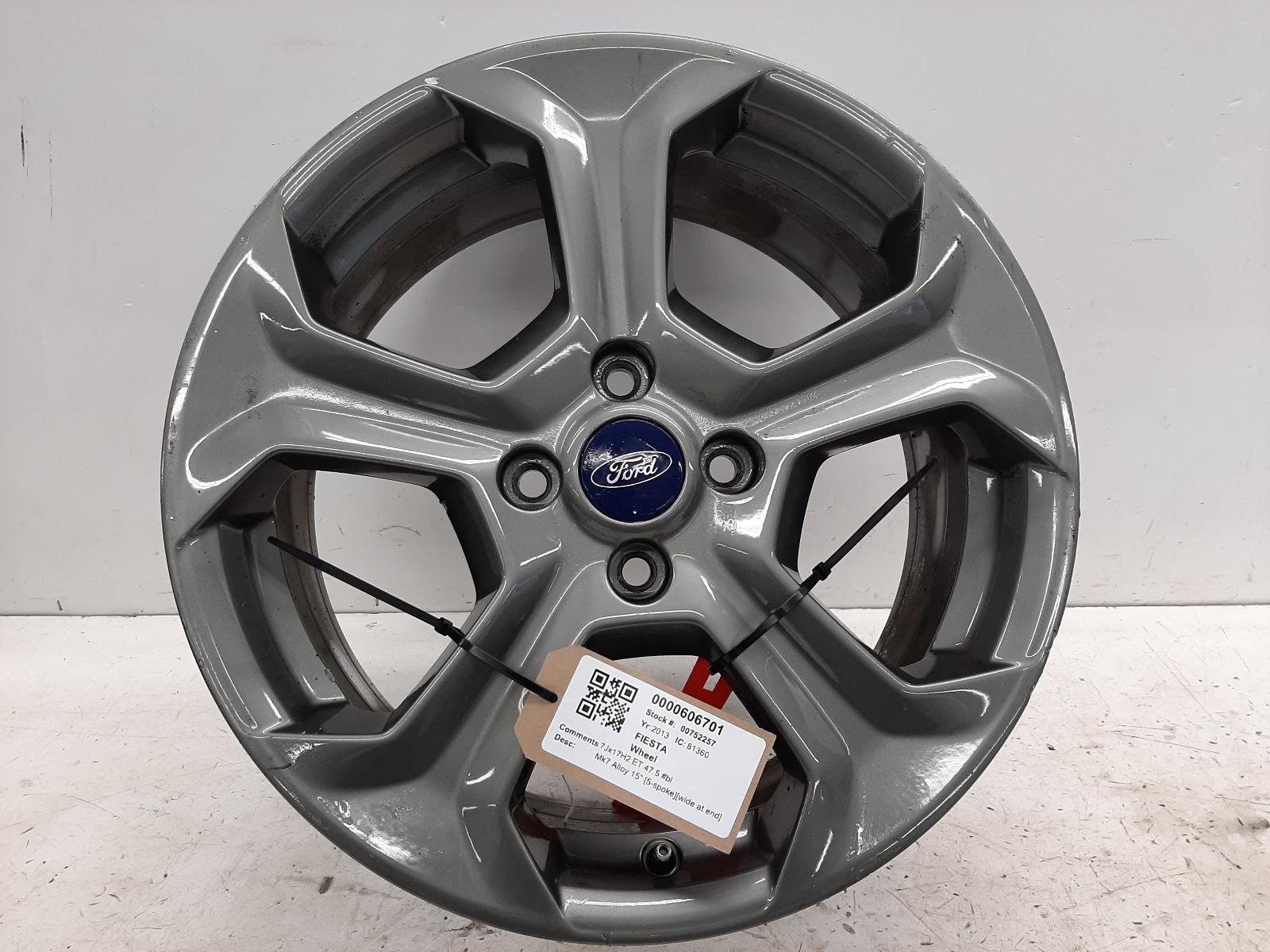 2013 17" Ford Fiesta ST Alloy Wheel 7Jx17H2 ET47.5 PCD 4x108 C1BC1007LA