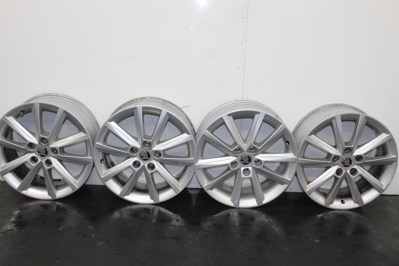 2015 SKODA OCTAVIA Set of 4 17" Alloy Wheels 7Jx17H2 ET49 PCD5x112 eBay