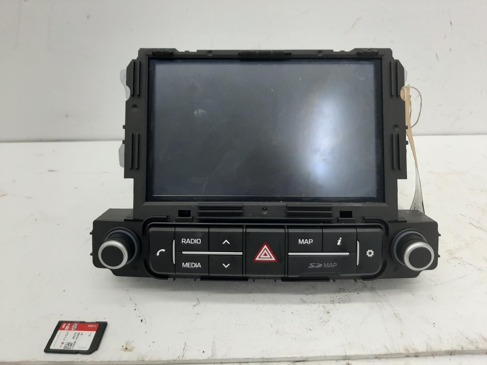 2018 HYUNDAI I10 Sat. Nav. Unit Satellite Navigation Head Unit