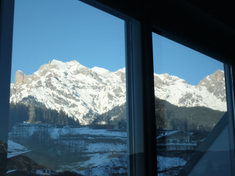 Maria Alm am Steinernen Meer - Aussicht aus der Sauna Maria Alm am Steinernen Meer - Aussicht aus der Sauna