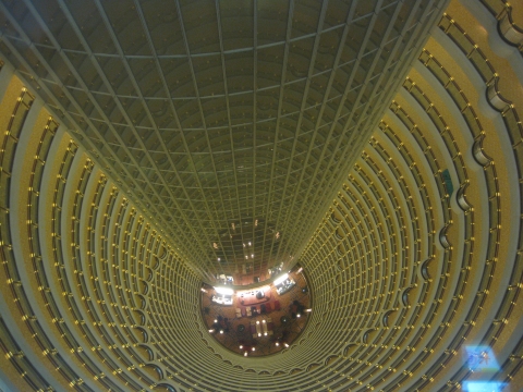 Shanghai - Hotellobby vom Grand Hyatt Shanghai - Hotellobby vom Grand Hyatt