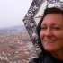 Florenz im Hintergrund