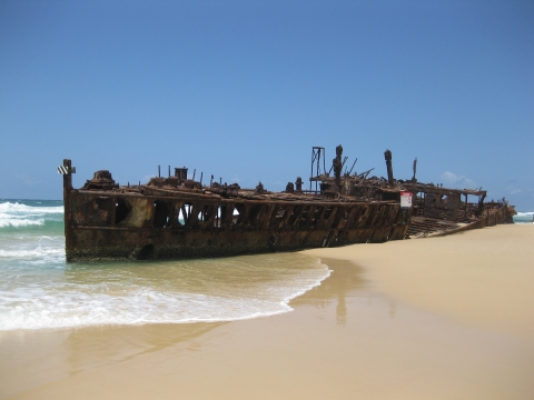 Fraser Island - Maheno Shipwreck Fraser Island - Maheno Shipwreck