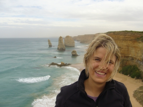 Great Ocean Road - ... very windy! Great Ocean Road - ... very windy!